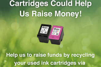 Recycle ink cartridges poster