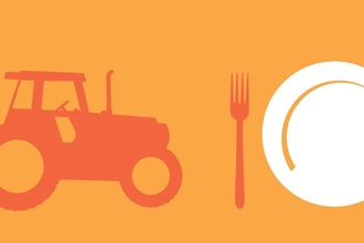 Tractor and plate