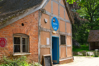 Cafe entrance at Queenswood