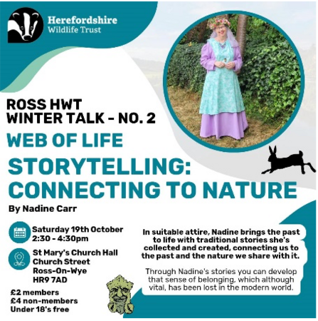 Ross talk - Storytelling - connecting to nature